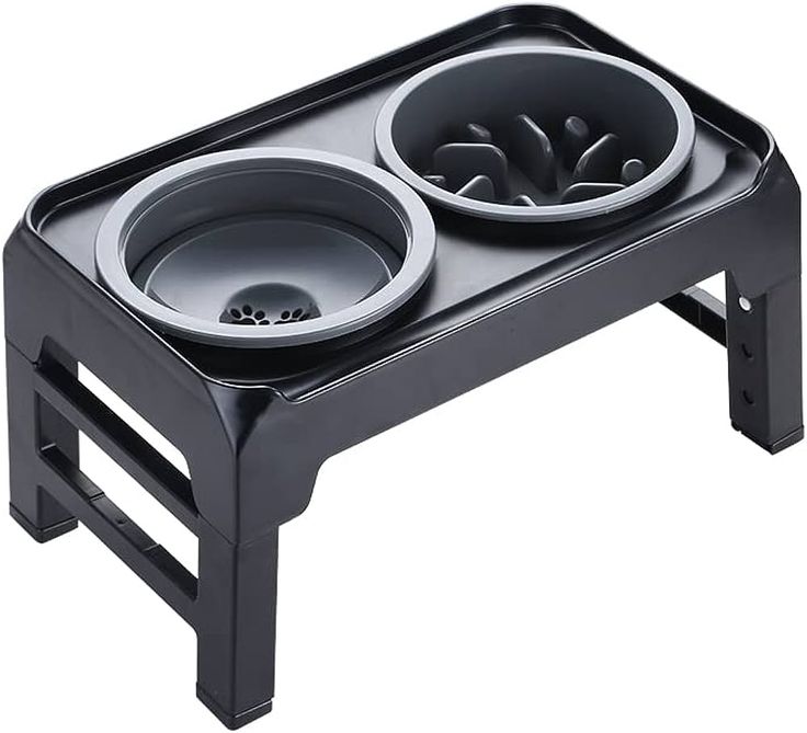 3 In 1 Pet Feeder Slow Feed Bowls