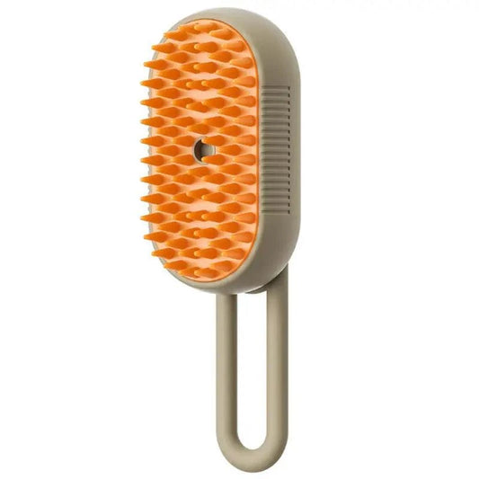 Pet steam brush